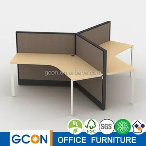 Высокое качество небольшой офисной кабинки/3 человек рабочих станций/офисная Рабочая станция дизайн