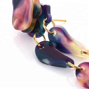 Korea Schmuck Lieferant Ohrring Modelle lange Frauen Ohrringe Großhandel Mode Ohrringe Frauen - Product Image 3