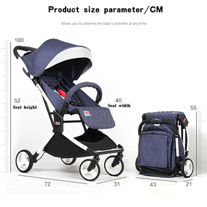 Ligero exquisito buggy plegable Pram hecho en China cochecito <span class=keywords><strong>de</strong></span> bebé - Product Image 2