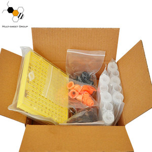 Set di strumenti per apicoltura all'ingrosso sistema di allevamento regina Jenter griglia e gabbia di protezione delle cellule - Product Image 1