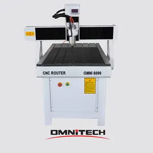 Sıcak Mini 4 Eksen CNC Router 6090 Gravür Makinesi Freze için, sondaj, oyma, yönlendirme & Gravür