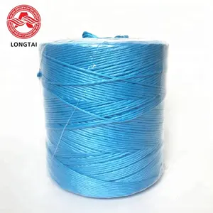 agriculture plastic fibrillated twisted packing small square hay bale rope