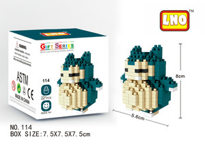 El fabricante que vende 22 diversas figuras de acción <span class=keywords><strong>nanas</strong></span> del bloque nano plástico juega pokemon <span class=keywords><strong>para</strong></span> la venta al por mayor - Product Image 5
