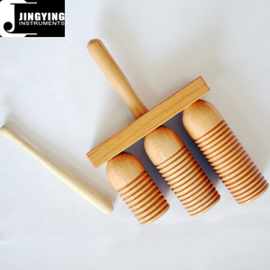 En gros Orff Petites Percussions Série Orff Instrument Instrument De Musique En Bois <span class=keywords><strong>Agogo</strong></span> - Product Image 5