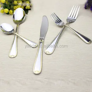 Set Sendok Garpu Piknik Stainless Steel Royal, Sendok Garpu Bahan Baja Tahan Karat