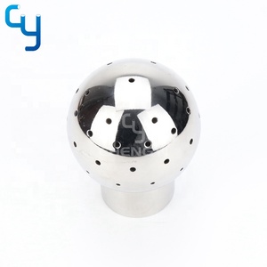 Boule de pulvérisation de nettoyage de réservoir fixe en acier inoxydable avec connexion filetée interne - Product Image 5