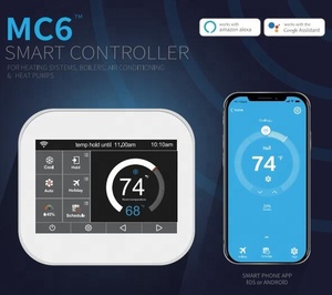 2 Ống Hoặc 4 Ống 3 Tốc Độ Fan Coil Đơn Vị Wifi Nhiệt Chuyển Đổi Nhiệt Độ 220V - Product Image 2