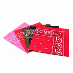 Custom Logo Beautiful 100% Cotton Printed Bandanna