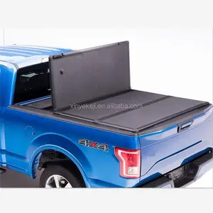 รับอลูมิเนียม Tonneau ปกสากลแข็ง Tri พับปก OEM ขนาด