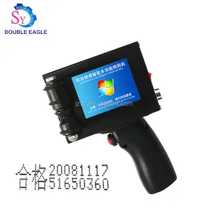 Handheld expiry date printing laser inkjet code printer manual food price inkjet marking machine