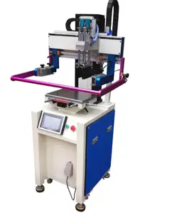 hot sale of Hengjin high prcise servo 2 station carousel screen printing machine in Dongguan