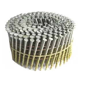 15 Deg Wire Hot DIP Galvanized Common Pallet Coil Nails for Construction