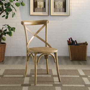Siège nordique en <span class=keywords><strong>rotin</strong></span> naturel x-back, cadre en bois massif, <span class=keywords><strong>chaise</strong></span> d'appoint pour <span class=keywords><strong>salle</strong></span> <span class=keywords><strong>à</strong></span> <span class=keywords><strong>manger</strong></span>, <span class=keywords><strong>chaise</strong></span> de Restaurant - Product Image 5