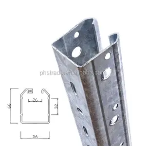 Metalen druif pole stakes/gegalvaniseerd staal wijngaard trellis post