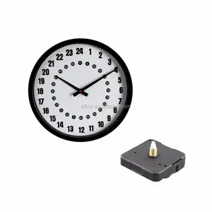 24 hour Clock Movement Step Clock Mechanism with AA Battery