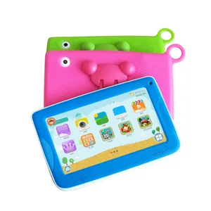 Tableta inteligente de 7 pulgadas para niños, tablet pc android 4,4 con cuatro núcleos, 8GB, aplicaciones de aprendizaje, juegos, gran oferta en Europa