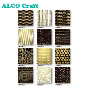 De la vida dorada con lámina de estampado en caliente de diseño de origami papel de scrapbook - Product Image 1