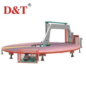 Horizontal Circle Sponge Cutting Machine circle horizontal cutter automatic block cutting machine for sale