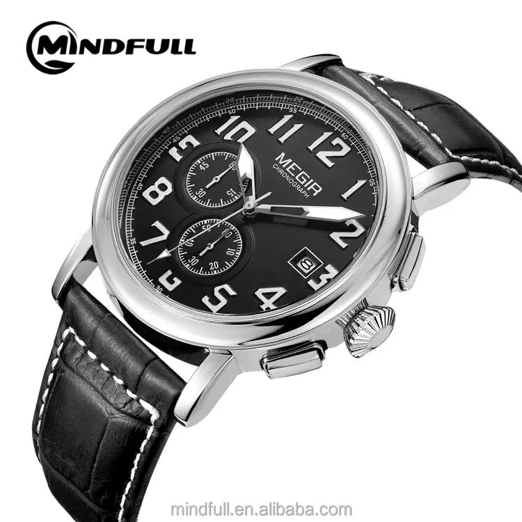 Waterproof Luxury Watched Men With Calender and Timing Function