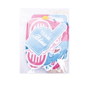Accesorios para fotomatón de bebé, accesorios para fiesta de género, fiesta de cumpleaños para niño o niña, 30 Uds., oferta - Product Image 4