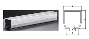 Rail de <span class=keywords><strong>portail</strong></span> à moteur roulant <span class=keywords><strong>coulissant</strong></span> moderne en acier et <span class=keywords><strong>aluminium</strong></span> avec supports de rail de plancher en acier inoxydable Quincaillerie pour portes de garage - Product Image 4