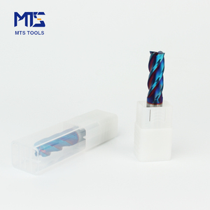 MTS OUTILS HRC65 carbure insert long cou rugueux arrondi cannelure simple fente spirale arrondi cortador plat vertical fraise - Product Image 6