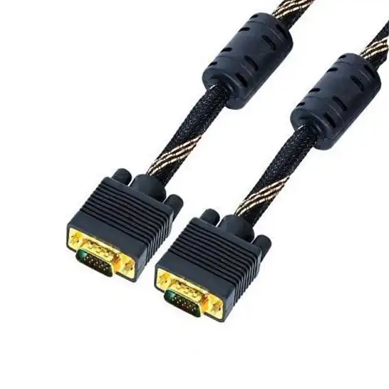 made in China, 15 pin cable VGA male to male/female for HDTV LCD Monitor PC computer with best price 2m 3m 6ft 9ft