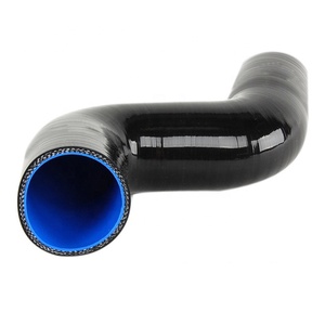 Tuyau coudé flexible renforcé en caoutchouc silicone OEM personnalisé pour intercooler, radiateur, liquide de refroidissement, échappement et admission <span class=keywords><strong>d</strong></span>'<span class=keywords><strong>air</strong></span>, avec service de <span class=keywords><strong>d</strong></span>écoupe - Product Image 3
