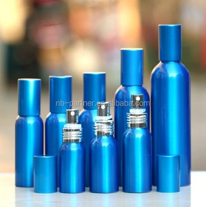 Ücretsiz örnekleri beyaz altın kırmızı 30 ml 50 ml 100 ml atomize alüminyum şişe parfüm veya cilt bakımı ambalaj için