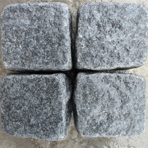 Chinese Importers Grey Granite Cobblestone m2 Price,Price Per Square Meter Of Black Granite