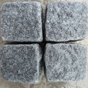 Cinza granito cobblestone m2 preço, preço por medidor quadrado de granito preto