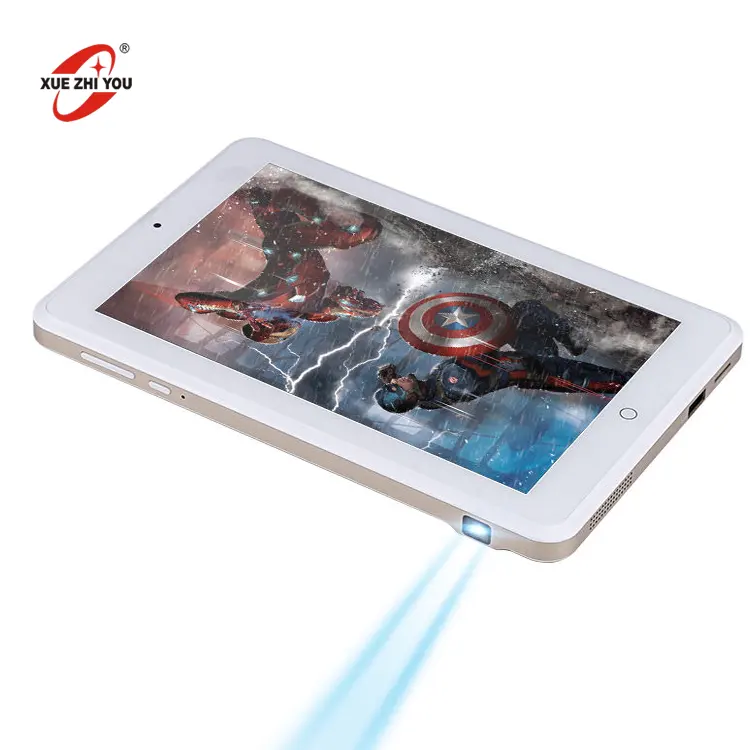 Tablette mini projecteur, android, 8 pouces, 2 go + 32 go, système bon marché