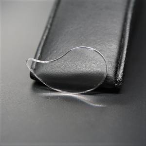 Cristal de zafiro de forma irregular 33x18x1,2mm con recubrimientos AR AF para ventanas de componentes electrónicos - Product Image 5