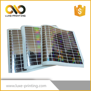 Luxe Impresión 3d holograma sello adhesivo buen precio de garantía de seguridad void etiqueta láser - Product Image 4