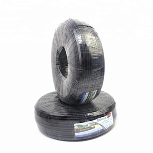 Câble de capteur de guidage d'air en cuivre <span class=keywords><strong>flexible</strong></span> à 4 conducteurs solides, isolation en PVC, TPU, TPV, enroulé, noir/bleu, ISO9001 pour - Product Image 2