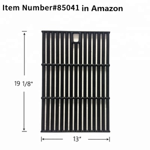 Amazon Grille En Fonte grille <span class=keywords><strong>de</strong></span> <span class=keywords><strong>cuisson</strong></span> pour Barbecue à Charbon (WG-85041) - Product Image 1
