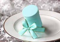Boîtes rondes en papier 2018 originales, pour bonbons de mariage, Style européen