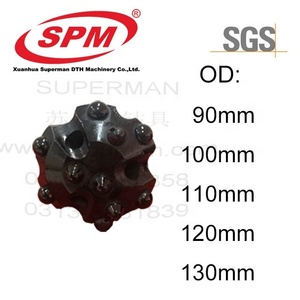 <span class=keywords><strong>SPM</strong></span> CIR 90/90mm/3นิ้วค้อน DTH นิวเมติกและปุ่มเจาะหินบิตความดันอากาศต่ำปลอมเครื่องเจาะ - Product Image 5
