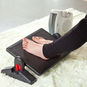 Dujia-repose-pieds de bureau ergonomique en plastique, angle de hauteur réglable, massage, F6033