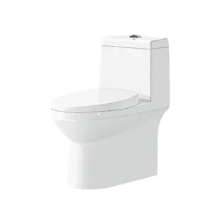 Made in China new style super siphonic antimicrobial ceramic surface one piece toilet