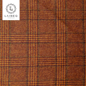2018 custome conception plaid 100% mérinos laine <span class=keywords><strong>polaire</strong></span> tissu - Product Image 2