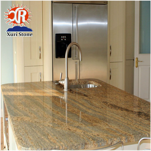 Encimera de Cocina de Granito Amarillo Kashmir Gold Bullnose, Muy Buena - Product Image 3