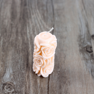 Nicole handmade Rose trang trí nến Silicone Khuôn Bán sỉ xi lanh xà phòng khuôn mẫu - Product Image 3