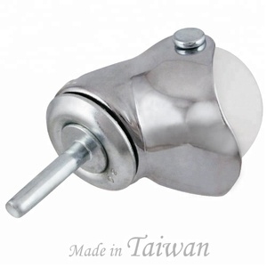 CCE M6 Haste do Rodízio de Móveis <span class=keywords><strong>Caster</strong></span> 40mm Bola de Plástico Branco