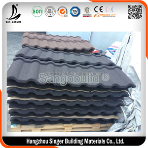 Muestra gratis Joya Azul Color Barato Piedra Recubierta de Metal <span class=keywords><strong>Material</strong></span> del Techo - Product Image 4