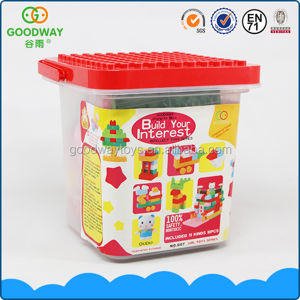 Лучшие продажи смешные детские игрушки ПП материала строительство блоки образования игрушки