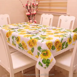 PVC printed vinyl table cloth in roll