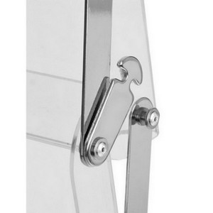 Draagbare Acryl Literatuur <span class=keywords><strong>Document</strong></span> Tijdschriften String Brochure Houder Standee Literatuur Rack