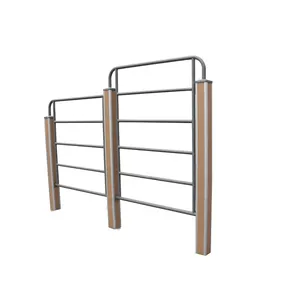 Censtar durable double wood wall bars for sale gymnastics used high bar for workout Fitness equipment