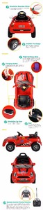 <span class=keywords><strong>Venta</strong></span> al por mayor cuatro ruedas del vehículo niños coche eléctrico con música luces - Product Image 3